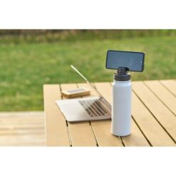 Butelka termiczna 800 ml z nadrukiem Twojego logo, materiał: pp, stal nierdzewna, stal, kolor: biały Butelka termiczna 800 ml z nadrukiem Twojego logo, materiał: pp, stal nierdzewna, stal, kolor: biały