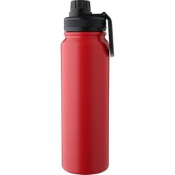 Butelka termiczna 800 ml z nadrukiem Twojego logo, materiał: pp, stal nierdzewna, stal, kolor: czerwony Butelka termiczna 800 ml z nadrukiem Twojego logo, materiał: pp, stal nierdzewna, stal, kolor: czerwony