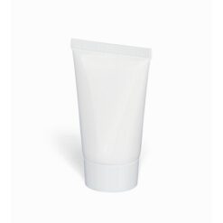 Krem przeciwsłoneczny o zapachu waniliowym z nadrukiem Twojego logo, materiał: pp, pe, kolor: biały