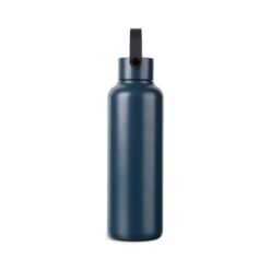 Butelka termiczna 600 ml VINGA Baltimore z nadrukiem Twojego logo, materiał: pp, stal nierdzewna, stal, kolor: granatowy Butelka termiczna 600 ml VINGA Baltimore z nadrukiem Twojego logo, materiał: pp, stal nierdzewna, stal, kolor: granatowy