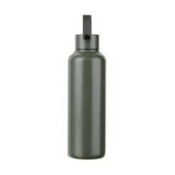 Butelka termiczna 600 ml VINGA Baltimore z nadrukiem Twojego logo, materiał: pp, stal nierdzewna, stal, kolor: zielony Butelka termiczna 600 ml VINGA Baltimore z nadrukiem Twojego logo, materiał: pp, stal nierdzewna, stal, kolor: zielony