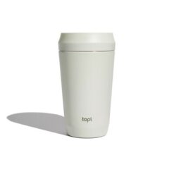 Kubek termiczny 354 ml Topl z nadrukiem Twojego logo, materiał: pp, stal nierdzewna, stal, kolor: brązowy