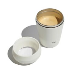 Kubek termiczny 235 ml Topl z nadrukiem Twojego logo, materiał: pp, stal nierdzewna, stal, kolor: brązowy Kubek termiczny 235 ml Topl z nadrukiem Twojego logo, materiał: pp, stal nierdzewna, stal, kolor: brązowy