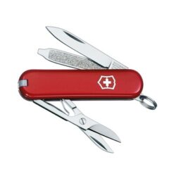 Narzędzie wielofunkcyjne Victorinox Classic SD z nadrukiem Twojego logo, materiał: metal, plastik, kolor: czerwony Narzędzie wielofunkcyjne Victorinox Classic SD z nadrukiem Twojego logo, materiał: metal, plastik, kolor: czerwony