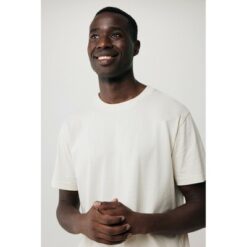 Luźna koszulka Iqoniq Kakadu, bawełna z recyklingu z nadrukiem Twojego logo, materiał: bawełna, kolor: neutralny