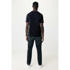 Lekka koszulka Iqoniq Sierra, bawełna z recyklingu z nadrukiem Twojego logo, materiał: bawełna, kolor: niebieski Lekka koszulka Iqoniq Sierra, bawełna z recyklingu z nadrukiem Twojego logo, materiał: bawełna, kolor: niebieski