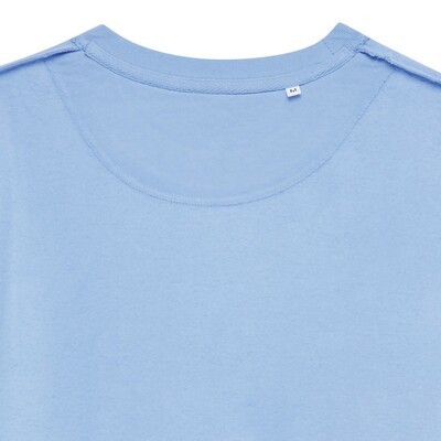 Bluza z bawełny z recyklingu Iqoniq Zion z nadrukiem Twojego logo, materiał: bawełna, kolor: niebieski Bluza z bawełny z recyklingu Iqoniq Zion z nadrukiem Twojego logo, materiał: bawełna, kolor: niebieski