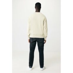 Luźna bluza z bawełny z recyklingu Iqoniq Kruger z nadrukiem Twojego logo, materiał: bawełna, kolor: neutralny