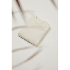 Luźna bluza z bawełny z recyklingu Iqoniq Kruger z nadrukiem Twojego logo, materiał: bawełna, kolor: neutralny Luźna bluza z bawełny z recyklingu Iqoniq Kruger z nadrukiem Twojego logo, materiał: bawełna, kolor: neutralny