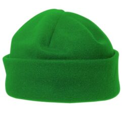 Czapka zimowa z nadrukiem Twojego logo, materiał: polar, kolor: zielony Czapka zimowa z nadrukiem Twojego logo, materiał: polar, kolor: zielony