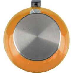 Butelka sportowa RPET 500 ml z nadrukiem Twojego logo, materiał: stal nierdzewna, silikon, rpet, stal, kolor: pomarańczowy Butelka sportowa RPET 500 ml z nadrukiem Twojego logo, materiał: stal nierdzewna, silikon, rpet, stal, kolor: pomarańczowy