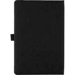 Notatnik ok. A5 RPET z nadrukiem Twojego logo, materiał: papier, poliester, rpet, kolor: czarny Notatnik ok. A5 RPET z nadrukiem Twojego logo, materiał: papier, poliester, rpet, kolor: czarny