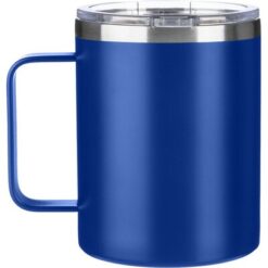 Kubek podróżny 300 ml z nadrukiem Twojego logo, materiał: stal nierdzewna, stal, kolor: błękitny Kubek podróżny 300 ml z nadrukiem Twojego logo, materiał: stal nierdzewna, stal, kolor: błękitny