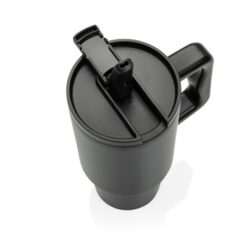 Kubek termiczny 900 ml z nadrukiem Twojego logo, materiał: pp, stal nierdzewna, stal, kolor: czarny Kubek termiczny 900 ml z nadrukiem Twojego logo, materiał: pp, stal nierdzewna, stal, kolor: czarny