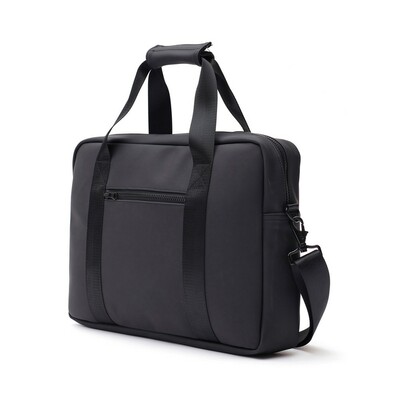 Torba na laptopa VINGA Baltimore z nadrukiem Twojego logo, materiał: poliester, kolor: czarny Torba na laptopa VINGA Baltimore z nadrukiem Twojego logo, materiał: poliester, kolor: czarny