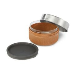 Lunchbox, pudełko śniadaniowe 750 ml Black+Blum z nadrukiem Twojego logo, materiał: szkło, kolor: brązowy Lunchbox, pudełko śniadaniowe 750 ml Black+Blum z nadrukiem Twojego logo, materiał: szkło, kolor: brązowy