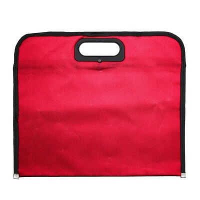Torba na dokumenty z nadrukiem Twojego logo, materiał: poliester, kolor: czerwony Torba na dokumenty z nadrukiem Twojego logo, materiał: poliester, kolor: czerwony