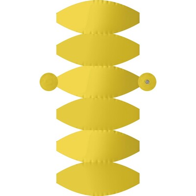 Dmuchana piłka plażowa z nadrukiem Twojego logo, materiał: pvc, kolor: żółty Dmuchana piłka plażowa z nadrukiem Twojego logo, materiał: pvc, kolor: żółty