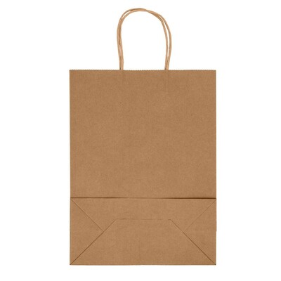 Torba papierowa z nadrukiem Twojego logo, materiał: papier, kolor: brązowy Torba papierowa z nadrukiem Twojego logo, materiał: papier, kolor: brązowy
