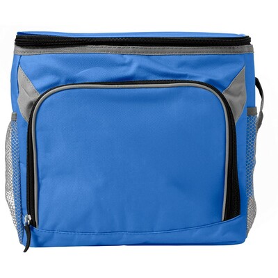 Torba termoizolacyjna z nadrukiem Twojego logo, materiał: poliester, peva, pe, kolor: niebieski Torba termoizolacyjna z nadrukiem Twojego logo, materiał: poliester, peva, pe, kolor: niebieski