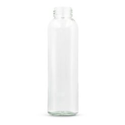 Szklana butelka 500 ml z kolorową wstążką | Viivi z nadrukiem Twojego logo, materiał: szkło, stal nierdzewna, stal, kolor: czarny Szklana butelka 500 ml z kolorową wstążką | Viivi z nadrukiem Twojego logo, materiał: szkło, stal nierdzewna, stal, kolor: czarny