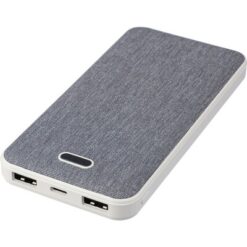 Power bank 10000 mAh z nadrukiem Twojego logo, materiał: plastik, kolor: biały Power bank 10000 mAh z nadrukiem Twojego logo, materiał: plastik, kolor: biały