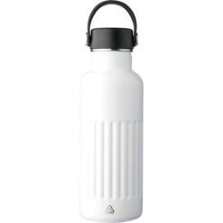 Butelka termiczna 500 ml z nadrukiem Twojego logo, materiał: pp, stal nierdzewna, silikon, stal, kolor: biały