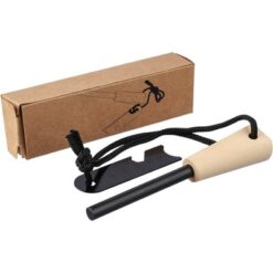 Narzędzie wielofunkcyjne z nadrukiem Twojego logo, materiał: metal, drewno, pp, kolor: brązowy Narzędzie wielofunkcyjne z nadrukiem Twojego logo, materiał: metal, drewno, pp, kolor: brązowy