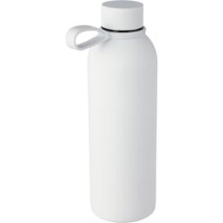 Butelka termiczna 500 ml z nadrukiem Twojego logo, materiał: pp, stal nierdzewna, silikon, stal, kolor: biały Butelka termiczna 500 ml z nadrukiem Twojego logo, materiał: pp, stal nierdzewna, silikon, stal, kolor: biały