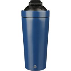 Butelka sportowa 750 ml, shaker z nadrukiem Twojego logo, materiał: pp, stal nierdzewna, silikon, stal, kolor: błękitny Butelka sportowa 750 ml, shaker z nadrukiem Twojego logo, materiał: pp, stal nierdzewna, silikon, stal, kolor: błękitny
