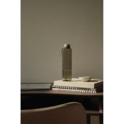 Butelka sportowa 550 ml VINGA Arch z nadrukiem Twojego logo, materiał: silikon, rpet, kolor: szary