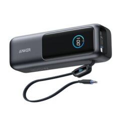 Power bank 25000 mAh, 165W, Anker z nadrukiem Twojego logo, materiał: plastik, pc, kolor: szary Power bank 25000 mAh, 165W, Anker z nadrukiem Twojego logo, materiał: plastik, pc, kolor: szary
