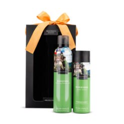 Zestaw kosmetyków Tenderness TREATMENTS z nadrukiem Twojego logo, materiał: metal, plastik, karton, kolor: zielony Zestaw kosmetyków Tenderness TREATMENTS z nadrukiem Twojego logo, materiał: metal, plastik, karton, kolor: zielony