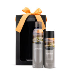 Zestaw kosmetyków Tenderness TREATMENTS z nadrukiem Twojego logo, materiał: metal, plastik, karton, kolor: szary Zestaw kosmetyków Tenderness TREATMENTS z nadrukiem Twojego logo, materiał: metal, plastik, karton, kolor: szary