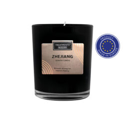 Świeczka zapachowa TREATMENTS z nadrukiem Twojego logo, materiał: guma, karton, szkło, kolor: brązowy Świeczka zapachowa TREATMENTS z nadrukiem Twojego logo, materiał: guma, karton, szkło, kolor: brązowy