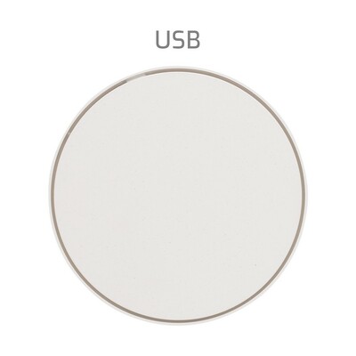 Ładowarka bezprzewodowa 10W z nadrukiem Twojego logo, materiał: plastik, tpe, kolor: biały Ładowarka bezprzewodowa 10W z nadrukiem Twojego logo, materiał: plastik, tpe, kolor: biały