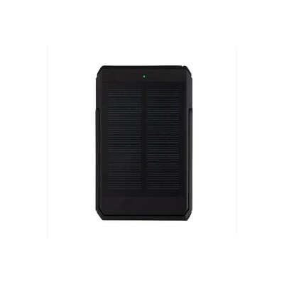 Power bank 5000 mAh Skywave, ładowarka bezprzewodowa 10W z nadrukiem Twojego logo, kolor: czarny Power bank 5000 mAh Skywave, ładowarka bezprzewodowa 10W z nadrukiem Twojego logo, kolor: czarny