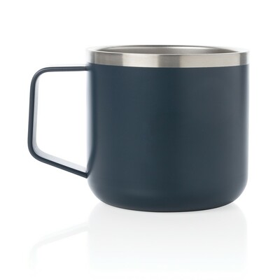 Kubek 350 ml z nadrukiem Twojego logo, materiał: stal nierdzewna, stal, kolor: niebieski Kubek 350 ml z nadrukiem Twojego logo, materiał: stal nierdzewna, stal, kolor: niebieski