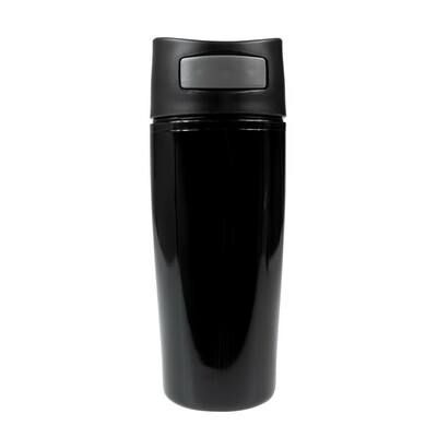 Kubek termiczny 300 ml Auto z nadrukiem Twojego logo, materiał: pp, kolor: czarny Kubek termiczny 300 ml Auto z nadrukiem Twojego logo, materiał: pp, kolor: czarny