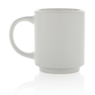 Kubek ceramiczny 180 ml z nadrukiem Twojego logo, materiał: ceramika, kolor: biały Kubek ceramiczny 180 ml z nadrukiem Twojego logo, materiał: ceramika, kolor: biały