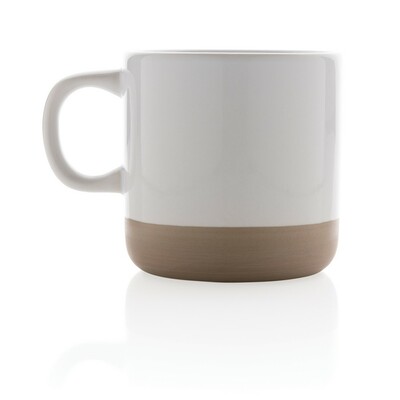 Kubek ceramiczny 360 ml z nadrukiem Twojego logo, materiał: ceramika, kolor: biały Kubek ceramiczny 360 ml z nadrukiem Twojego logo, materiał: ceramika, kolor: biały