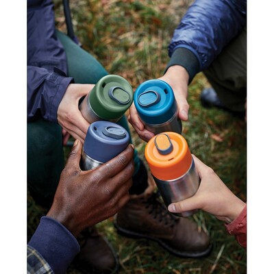 Kubek termiczny 340 ml Black+Blum z nadrukiem Twojego logo, materiał: pp, stal nierdzewna, stal, kolor: turkusowy Kubek termiczny 340 ml Black+Blum z nadrukiem Twojego logo, materiał: pp, stal nierdzewna, stal, kolor: turkusowy