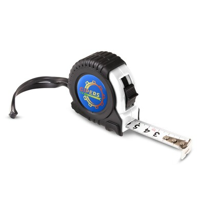 Miara 3m | Osahar z nadrukiem Twojego logo, materiał: pp, kolor: biały Miara 3m | Osahar z nadrukiem Twojego logo, materiał: pp, kolor: biały