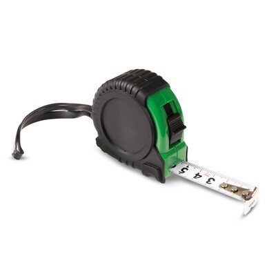 Miara 3m | Osahar z nadrukiem Twojego logo, materiał: pp, kolor: zielony Miara 3m | Osahar z nadrukiem Twojego logo, materiał: pp, kolor: zielony