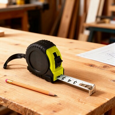 Miara 3m | Osahar z nadrukiem Twojego logo, materiał: pp, kolor: żółty Miara 3m | Osahar z nadrukiem Twojego logo, materiał: pp, kolor: żółty