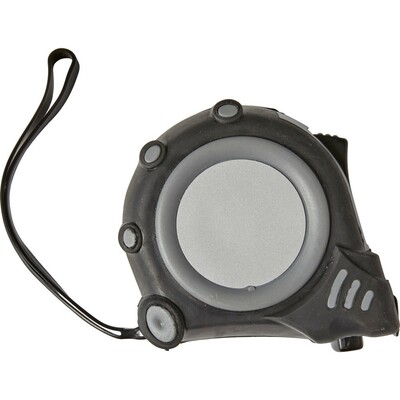 Miara 5m z nadrukiem Twojego logo, materiał: metal, plastik, tpr, kolor: grafitowy Miara 5m z nadrukiem Twojego logo, materiał: metal, plastik, tpr, kolor: grafitowy