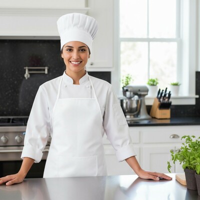 Zestaw małego kucharza, fartuch kuchenny i czapka kucharska, rozmiar dziecięcy | Nedina z nadrukiem Twojego logo, materiał: non-woven, kolor: biały Zestaw małego kucharza, fartuch kuchenny i czapka kucharska, rozmiar dziecięcy | Nedina z nadrukiem Twojego logo, materiał: non-woven, kolor: biały