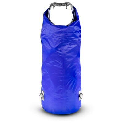 Wodoodporna torba, worek 20 L | Buklor z nadrukiem Twojego logo, materiał: pp, pvc, poliester, ripstop, kolor: niebieski Wodoodporna torba, worek 20 L | Buklor z nadrukiem Twojego logo, materiał: pp, pvc, poliester, ripstop, kolor: niebieski