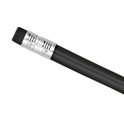 Elastyczny ołówek | Like z nadrukiem Twojego logo, materiał: pvc, kolor: czarny Elastyczny ołówek | Like z nadrukiem Twojego logo, materiał: pvc, kolor: czarny