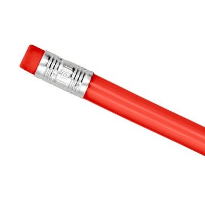 Elastyczny ołówek | Like z nadrukiem Twojego logo, materiał: pvc, kolor: czerwony Elastyczny ołówek | Like z nadrukiem Twojego logo, materiał: pvc, kolor: czerwony